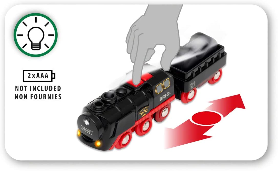 Brio Battery Operated Steaming Train by Brio 3