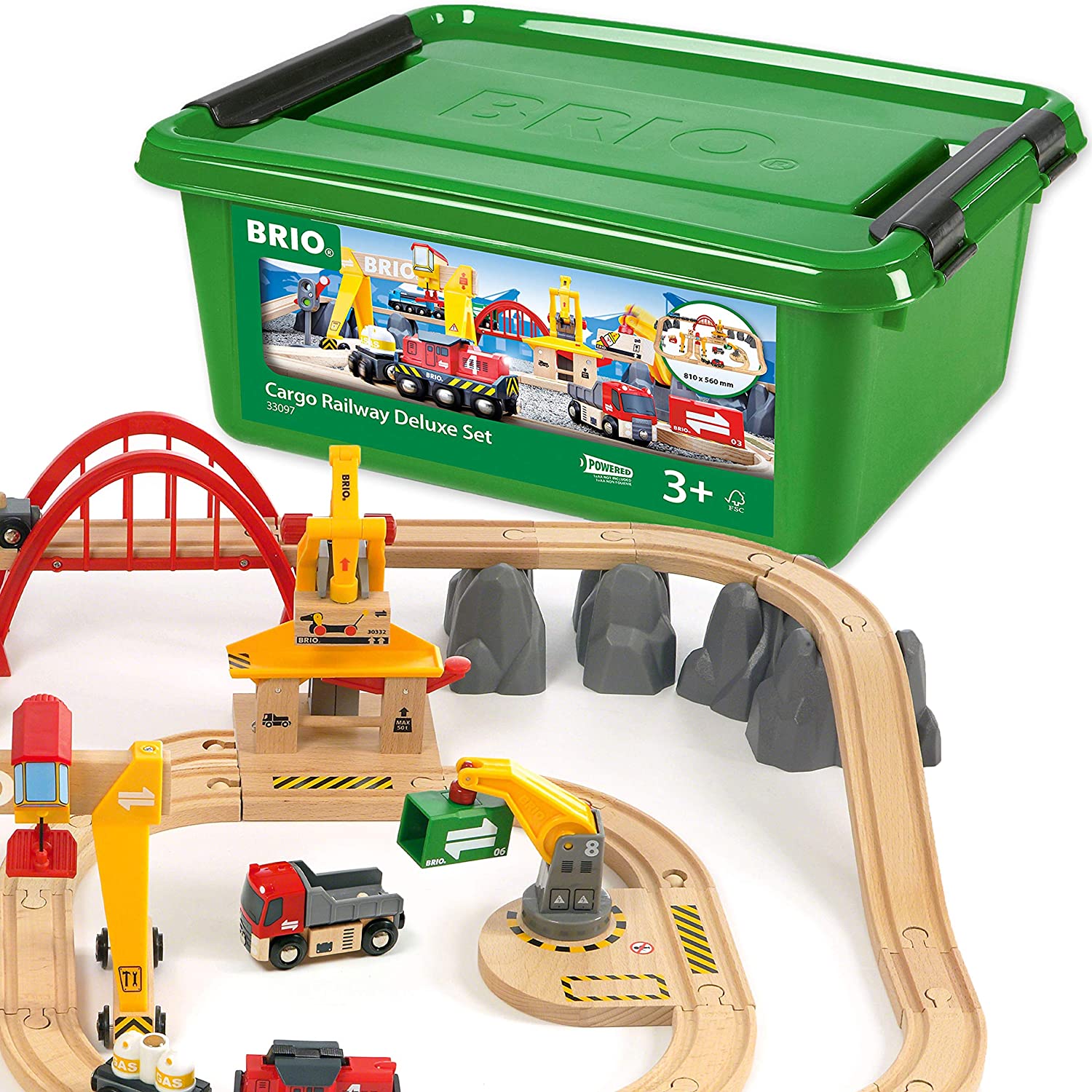 Brio Cargo Railway Deluxe Set by Brio