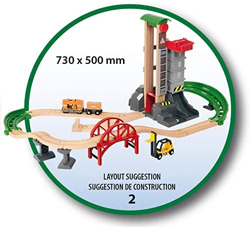 Brio Lift Load Warehouse Set by Brio 10