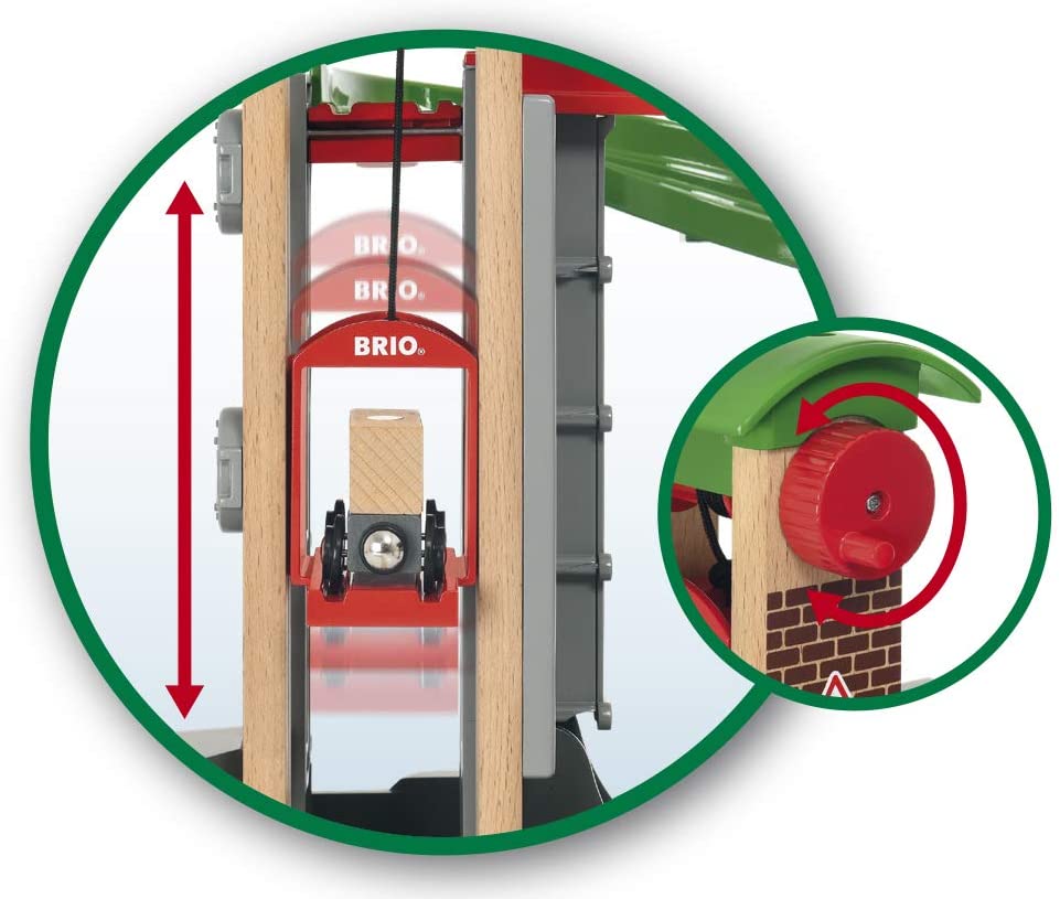 Brio Lift Load Warehouse Set by Brio 6