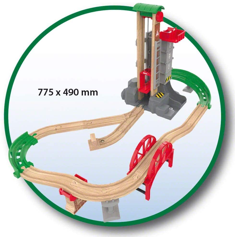 Brio Lift Load Warehouse Set by Brio 9