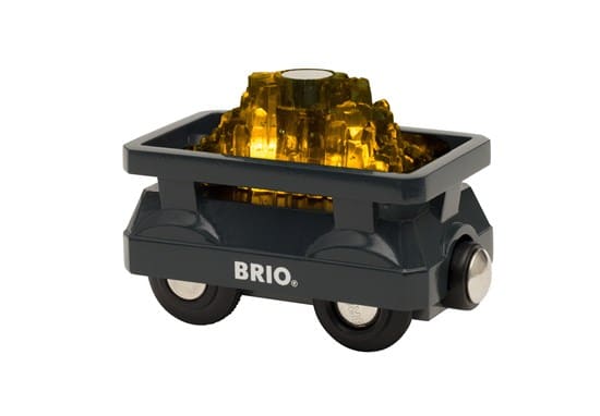 Brio Light Up Gold Wagon by Brio