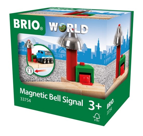 Brio Magnetic Bell Signal for Railway by Brio 1