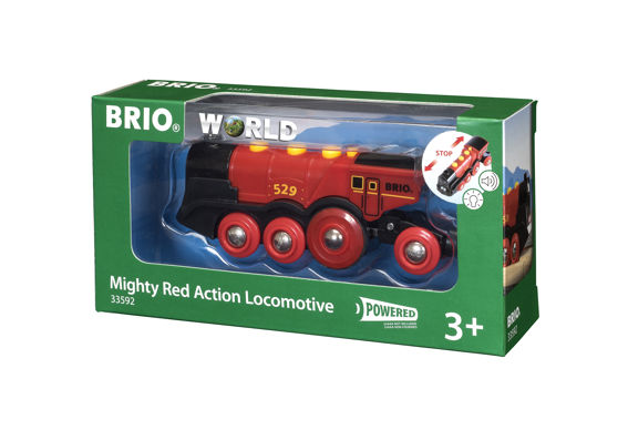 Brio Mighty Red Action Locomotive-by-Brio