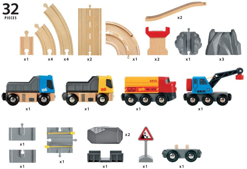 Brio Rail & Road Loading Set – A2Z Science & Toys