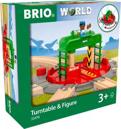 Brio Turntable and Figure-by-Brio