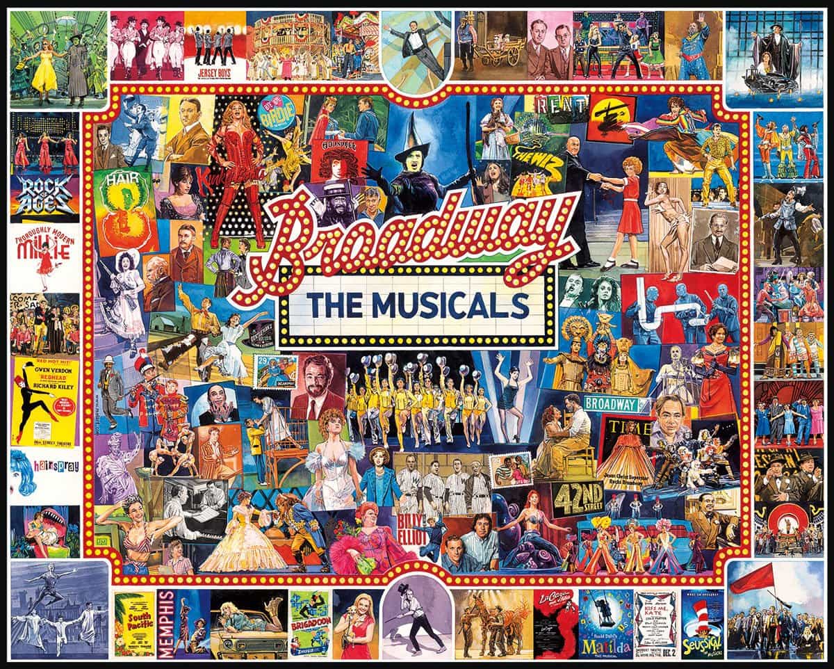 Broadway Puzzle by White Mountain Puzzles