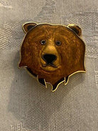Brown Bear Pin by WM Spear Designs