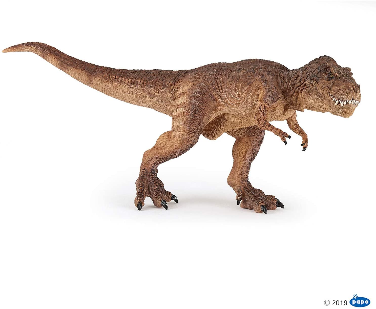 Brown Running T Rex Figure by Papo 1