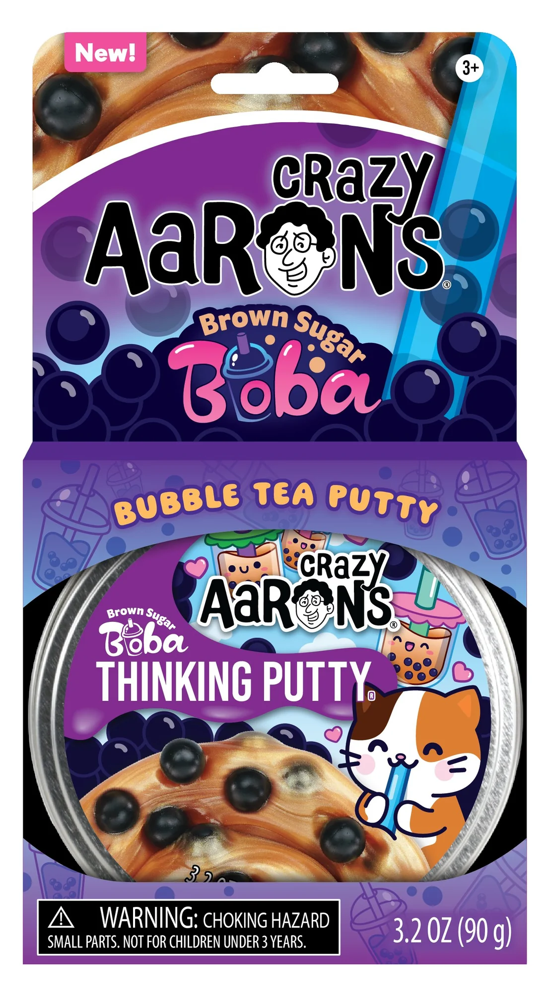 Brown Sugar Boba Thinking Putty-by-Crazy Aaron's Putty World