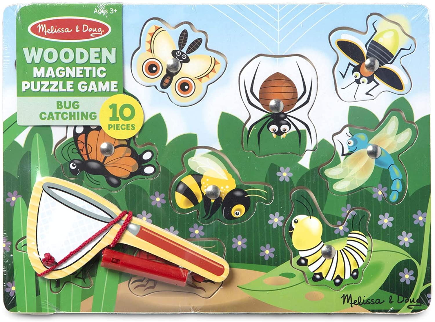 Bug Catching Magnetic Puzzle Game by Melissa Doug 1