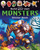 Build Your Own Monsters Sticker Book by Usborne