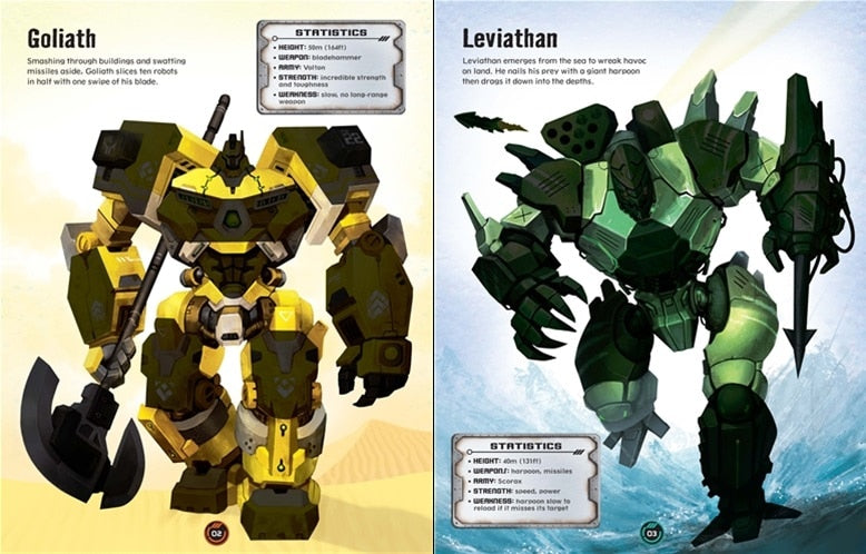 Build Your Own Robots Sticker Book by Usborne 1