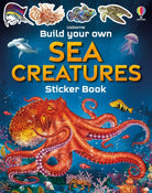 Build Your Own Sea Creatures Sticker Book by Usborne