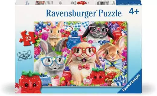 Bunnies and Berries 36pc Puzzle-by-Ravensburger