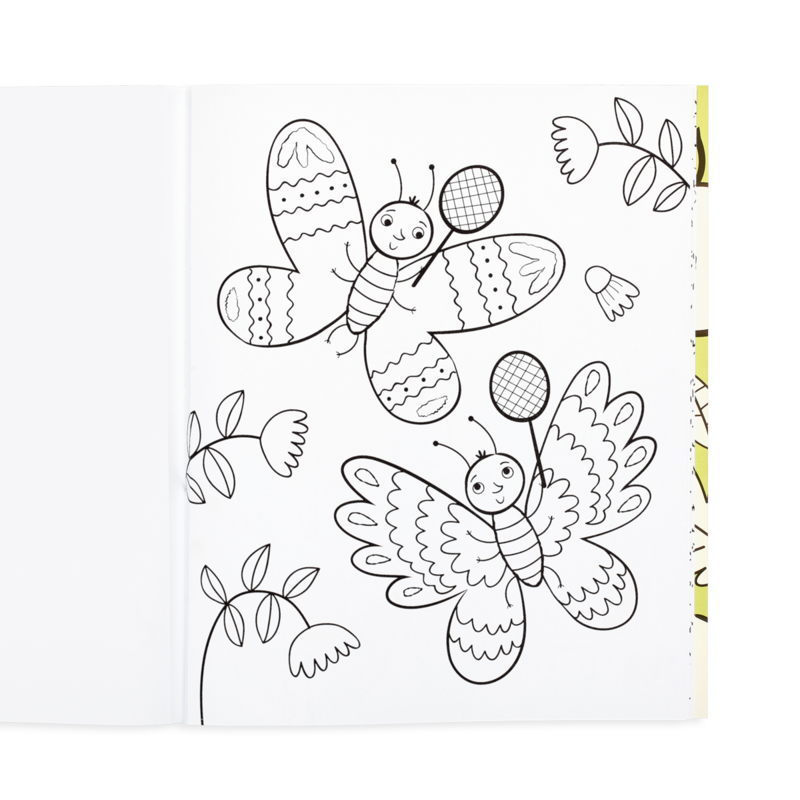 Busy Bug Buddies Coloring Book by Ooly 1