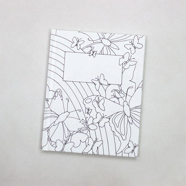 Butterflies Rainbows Bare Book by Treetop Publishing