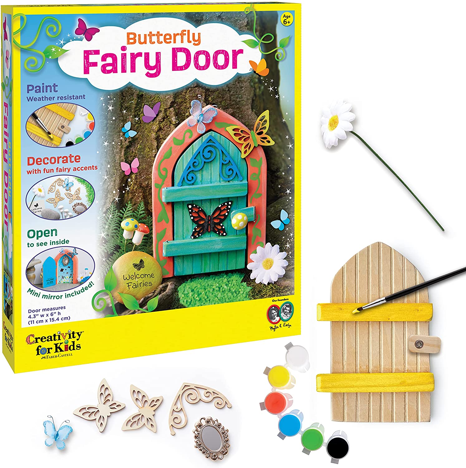 Butterfly Fairy Door by Creativity for Kids