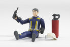 Bworld Fireman with Accessories by Bruder 1