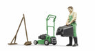 Bworld Gardener with Mower by Bruder 1 scaled