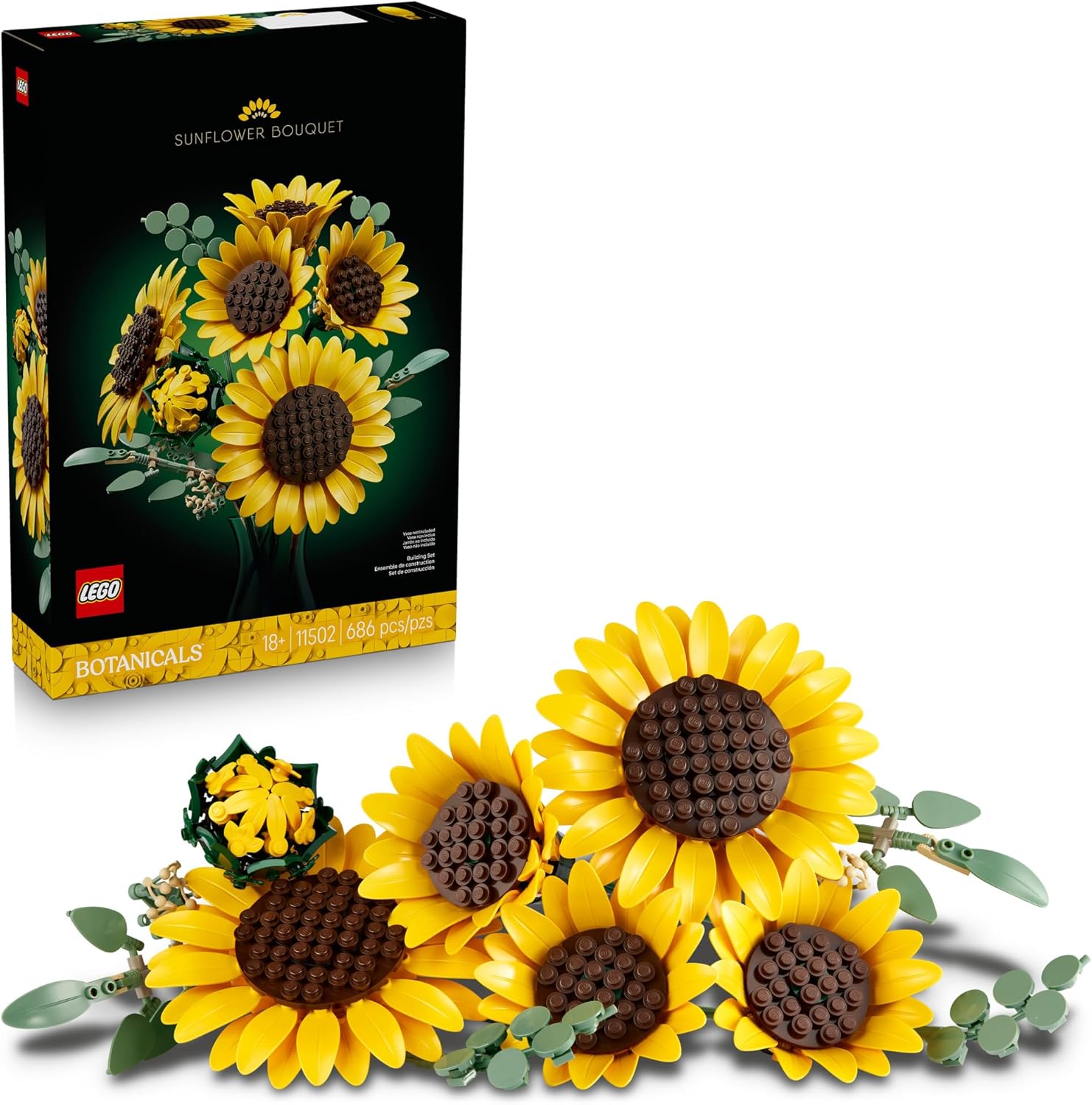 Botanicals Sunflower Bouquet  by Lego