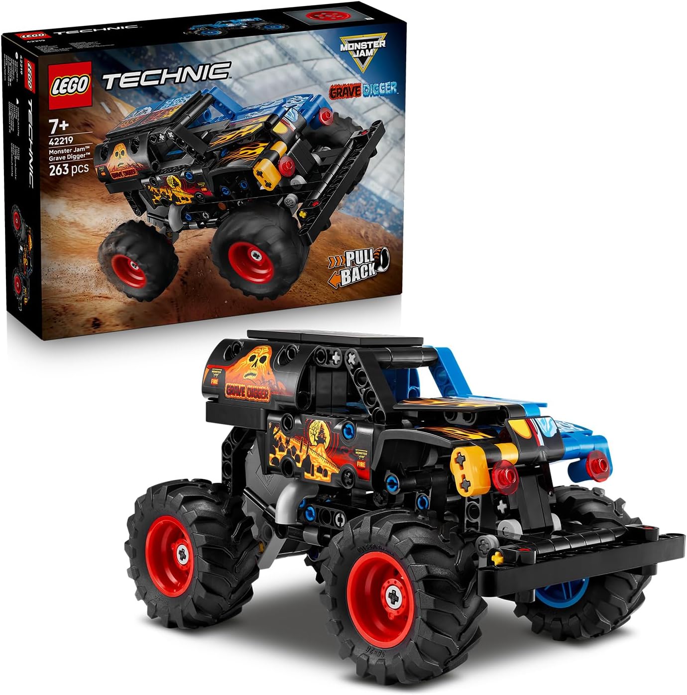Technic Monster Jam Grave Digger Fire & Ice by Lego