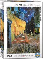 Cafe at Night 1000pc Puzzle by Eurographics