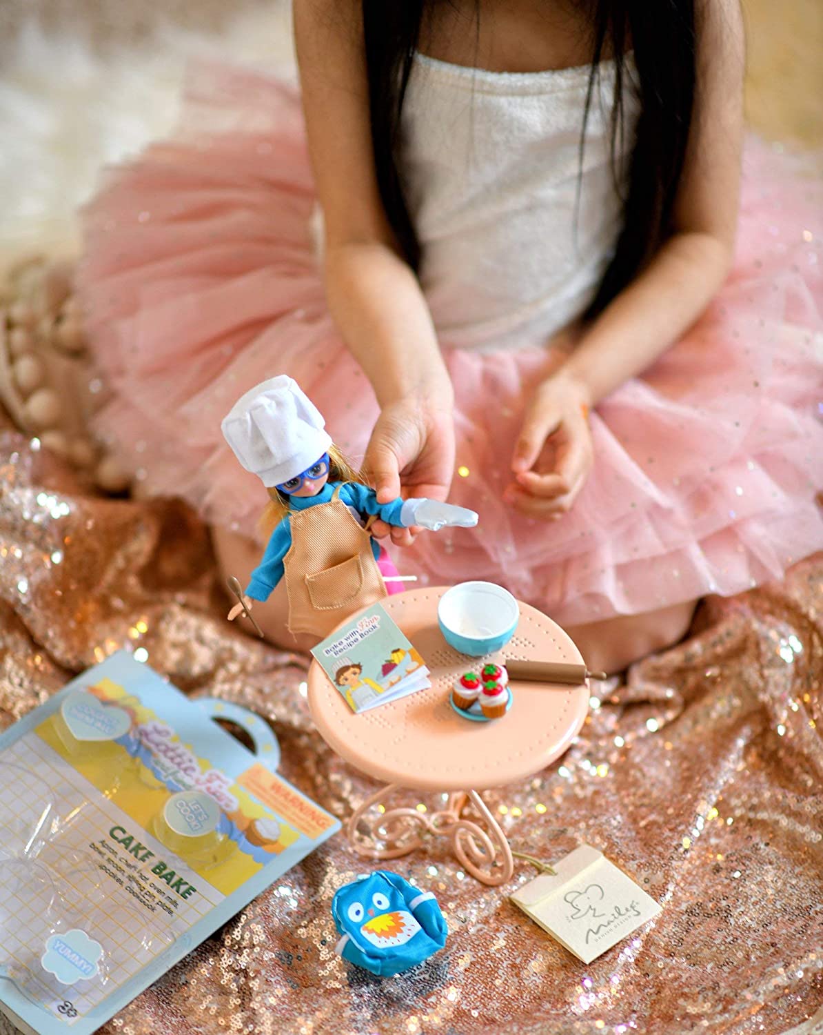 Cake Bake Outfit and Accessories for Lotti Dolls by Schylling 3