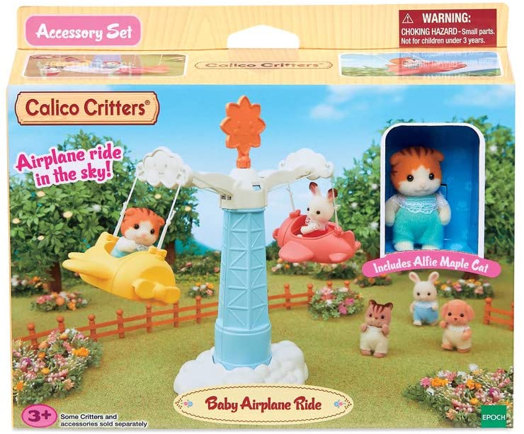 Calico Critters Baby Airplane Ride by Epoch Everlasting Play 3