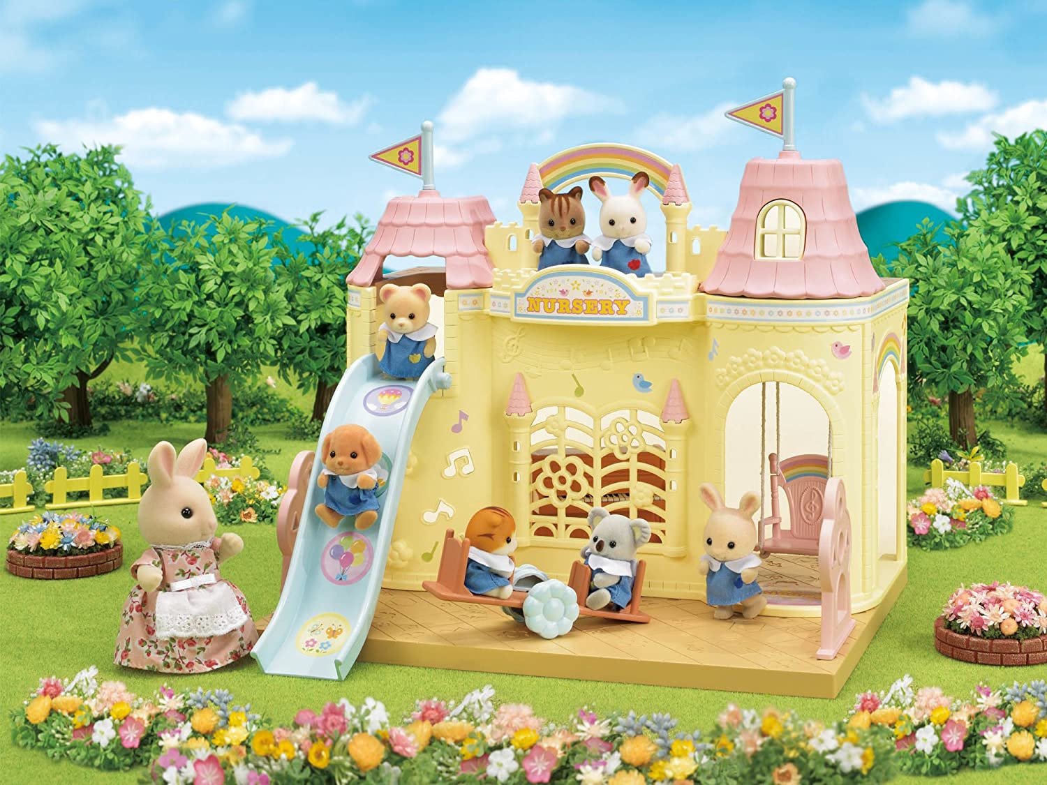 Calico Critters Baby Castle Nursery by Epoch Everlasting Play 1