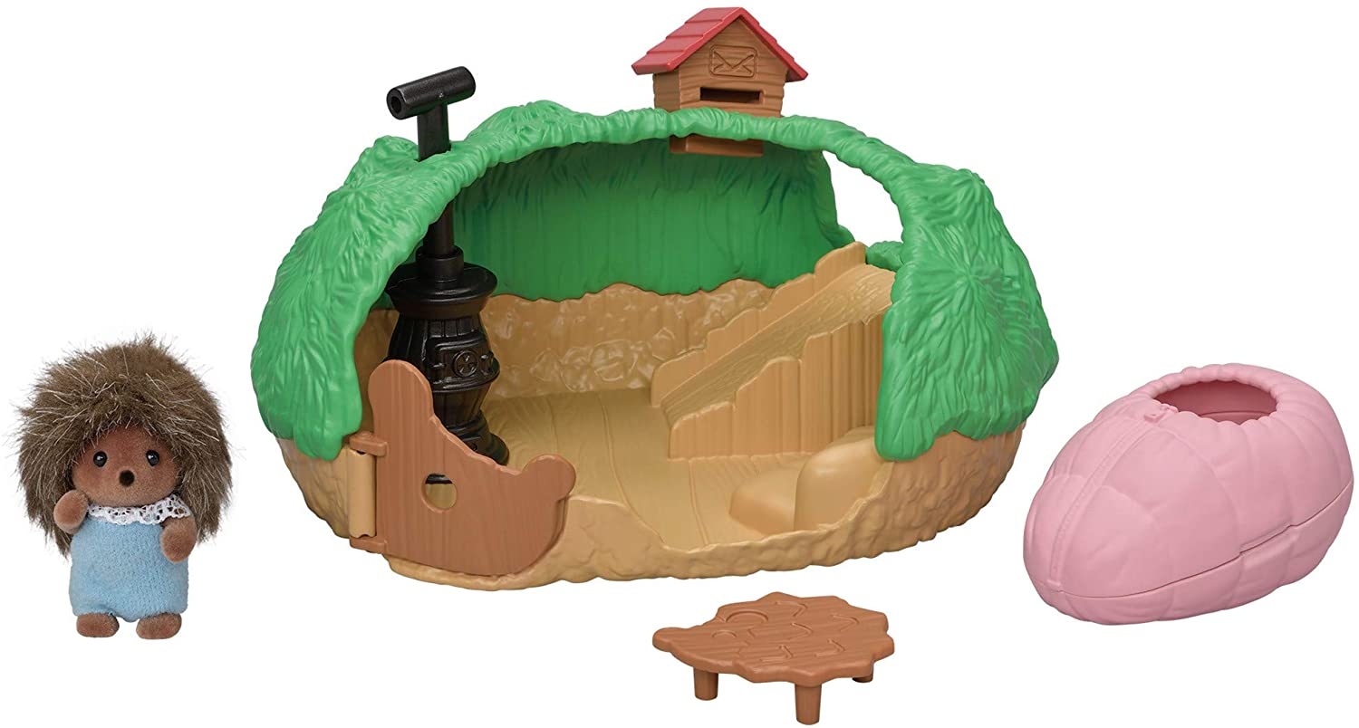 Calico Critters Baby Hedgehog Hideout by Epoch Everlasting Play