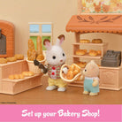 Calico Critters Bakery Shop Starter Set by Epoch Everlasting Play 4