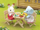Calico Critters Bubblebrook Elephant Girls BBQ Picnic Set by Epoch Everlasting Play 5