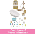Calico Critters Country Bathroom Set by Epoch Everlasting Play 4