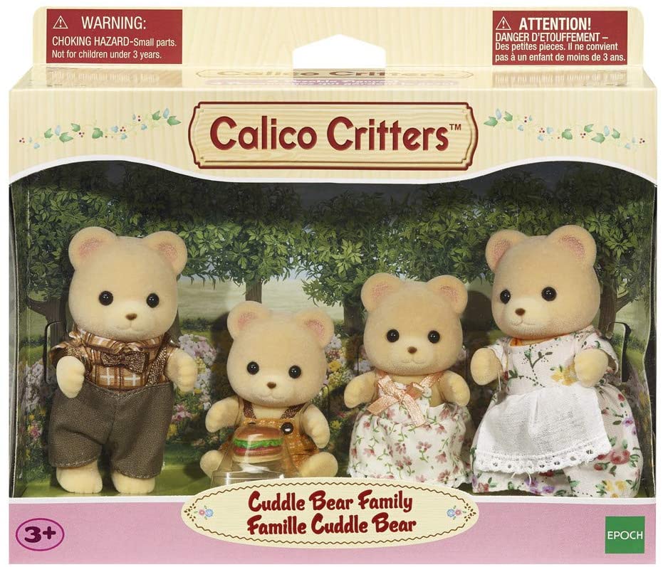 Calico Critters Cuddle Bear Family by Epoch Everlasting Play 1