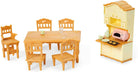 Calico Critters Dining Room Set by Epoch Everlasting Play