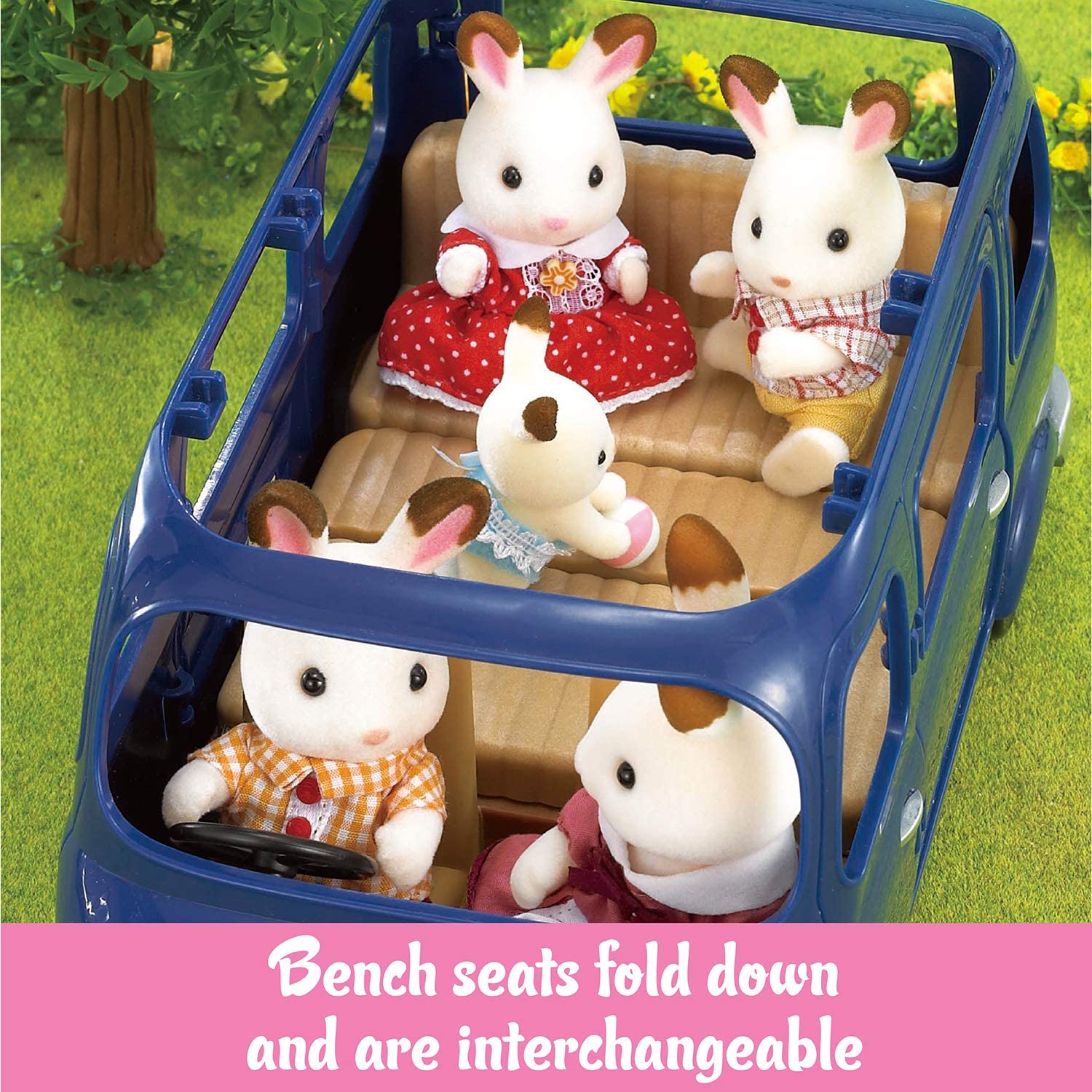 Calico Critters Family Seven Seater by Epoch Everlasting Play 2