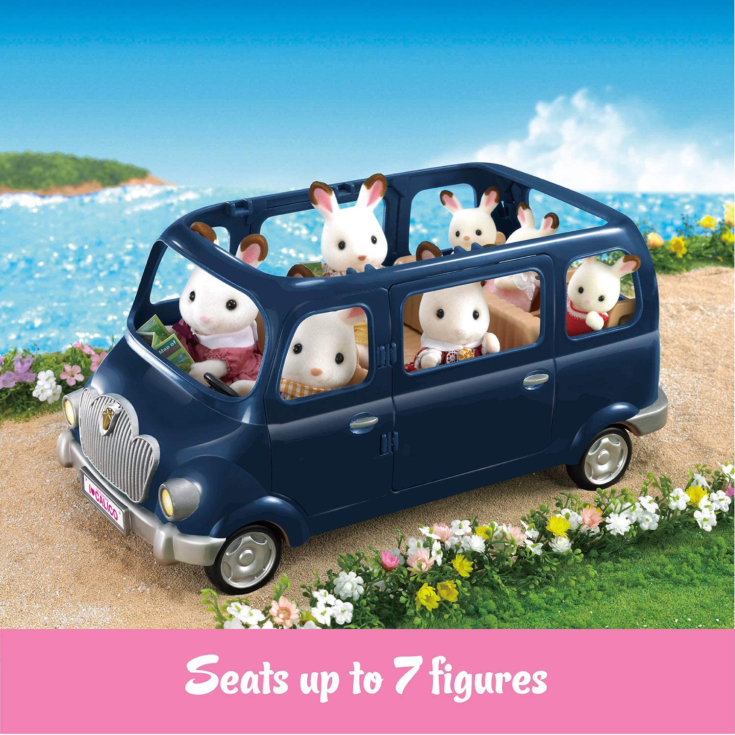 Calico Critters Family Seven Seater by Epoch Everlasting Play 3