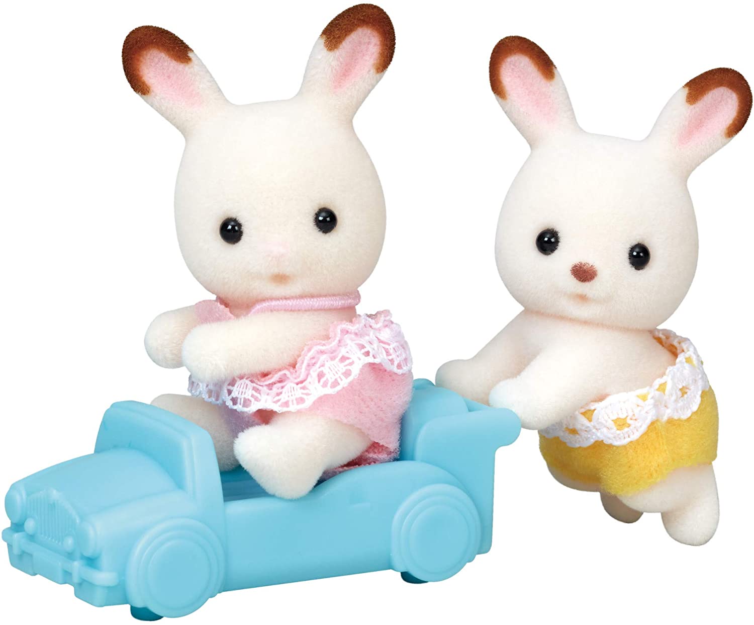 Calico Critters Hopscotch Rabbit Twins by Epoch Everlasting Play
