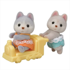 Calico Critters Husky Twins-by-Epoch Everlasting Play