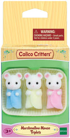 Calico Critters Marshmallow Mouse Triplets by Epoch Everlasting Play 1