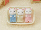 Calico Critters Marshmallow Mouse Triplets by Epoch Everlasting Play 2