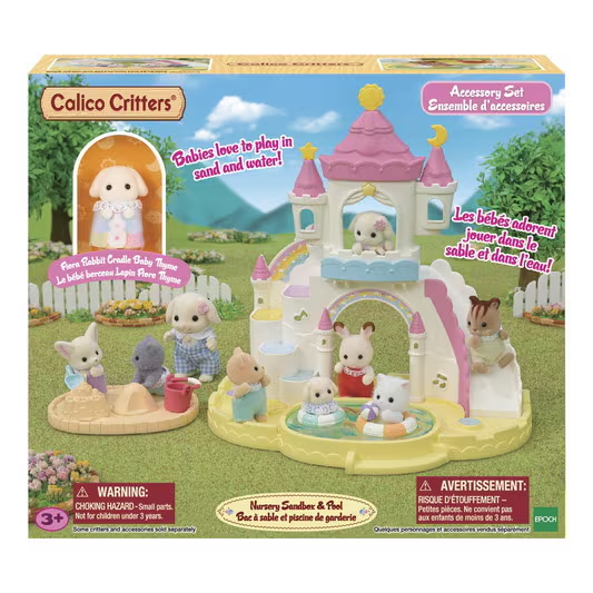 Calico Critters Nursery Sandbox & Pool-by-Epoch Everlasting Play