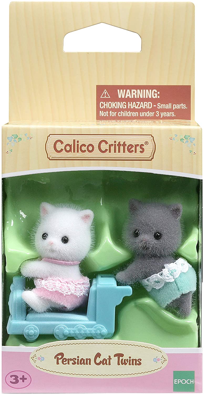Calico Critters Persian Twins by Epoch Everlasting Play 5