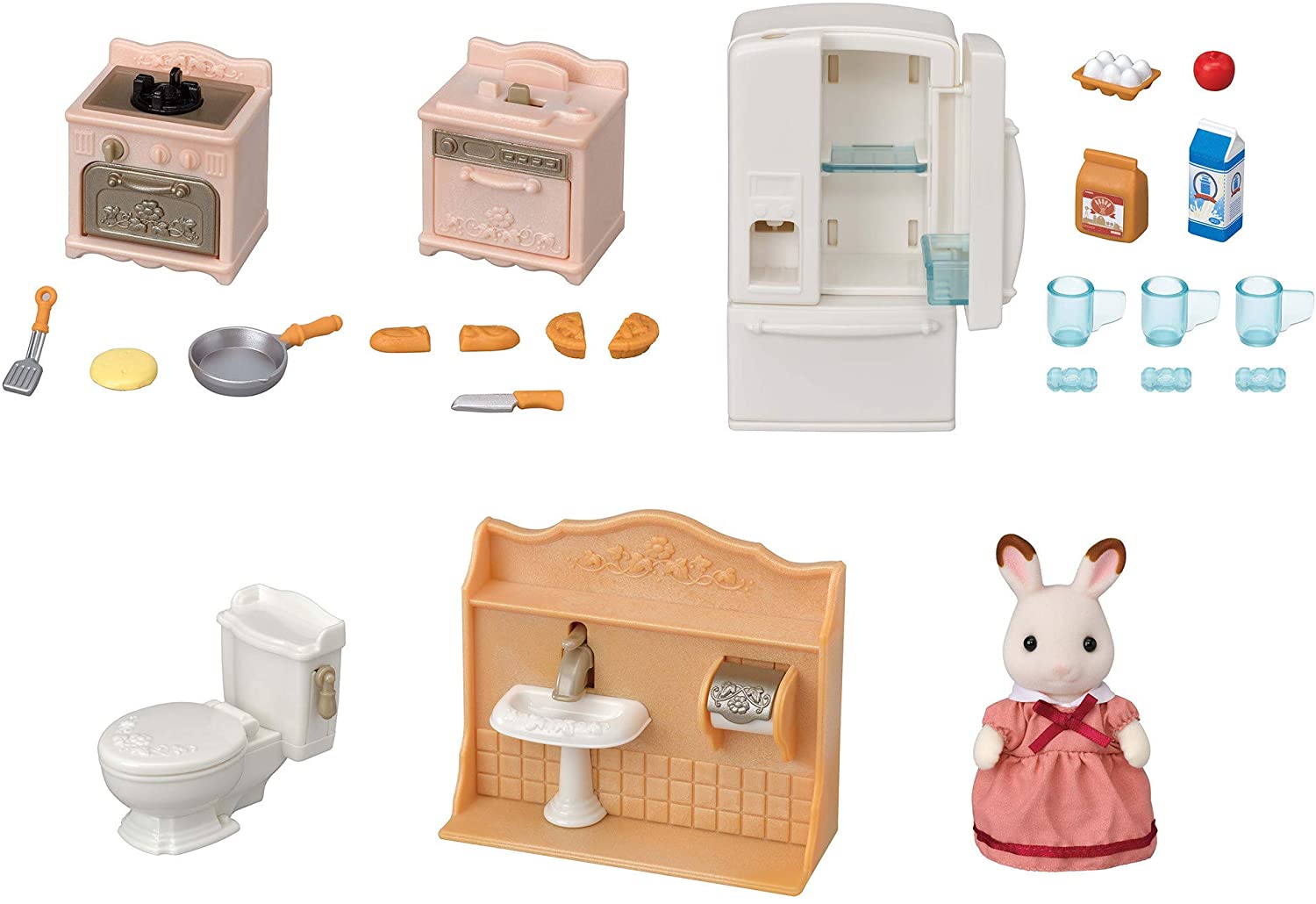 Calico Critters Playful Starter Furniture Set by Epoch Everlasting Play 1