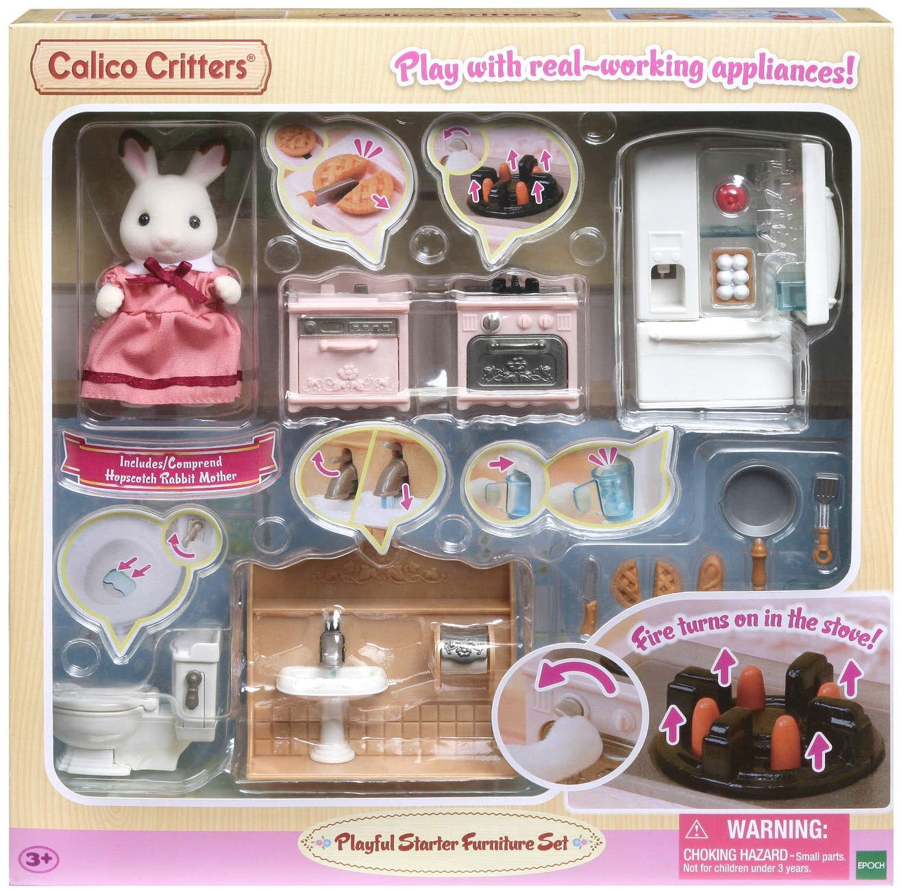 Calico Critters Playful Starter Furniture Set by Epoch Everlasting Play