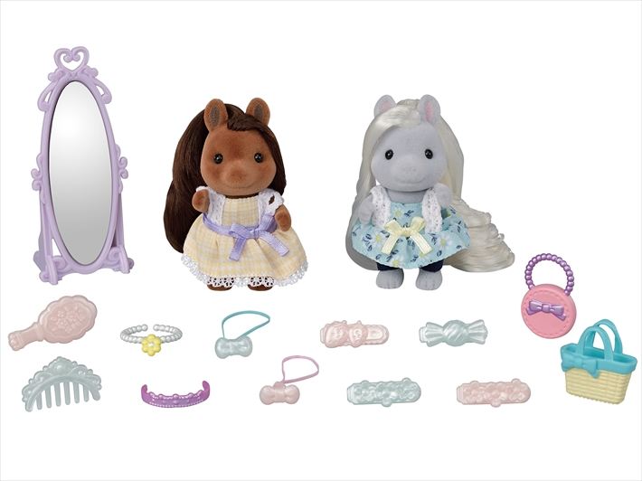 Calico Critters Pony Friends Set by Epoch Everlasting Play 1