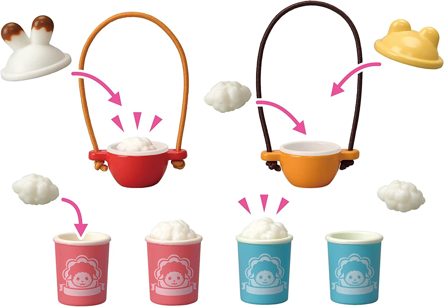 Calico Critters Popcorn Delivery Trike by Epoch Everlasting Play 9