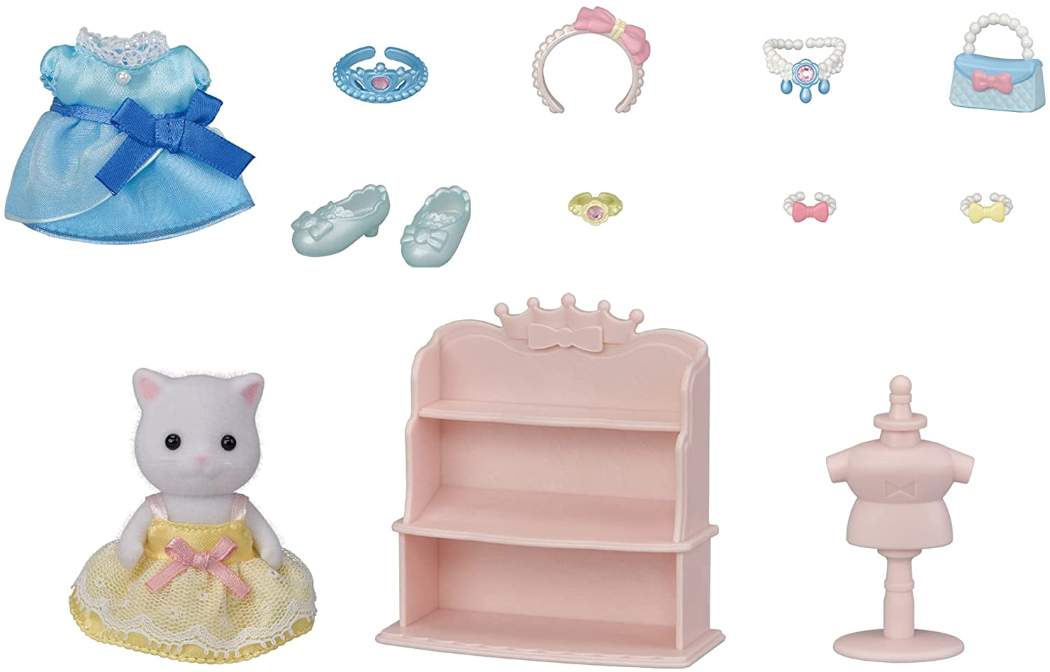 Calico Critters Princess Dress Up Set by Epoch Everlasting Play 2