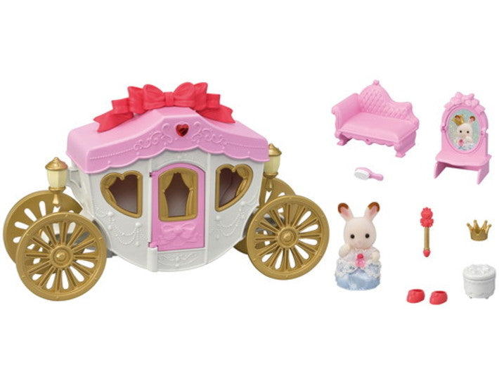 Calico Critters Royal Carriage Set by Epoch Everlasting Play 1
